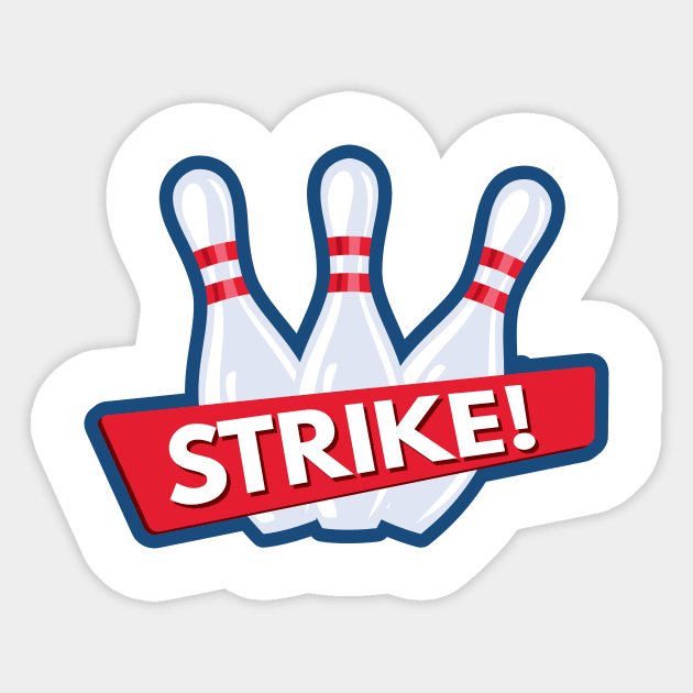 STRIKE! Sticker by SWON Design